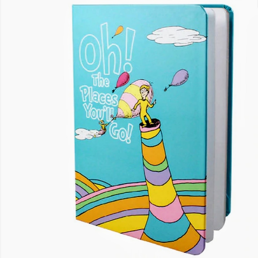 Lined Journal Dr Seuss Oh The Places You'll Go